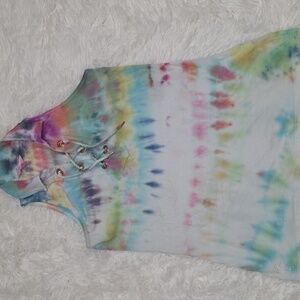 Lilly Pulitzer Multicolor Tie-Dye Tank Top. Size S